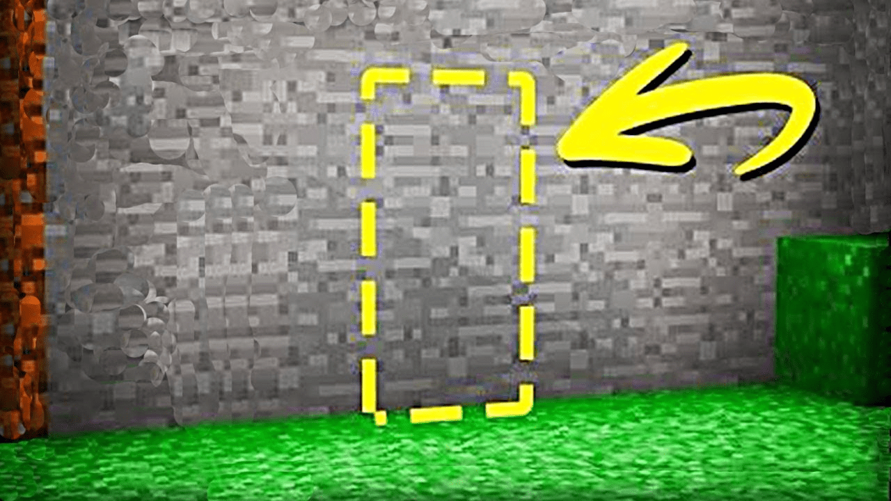 puertas secretas en minecraft sin pistones adhesivos