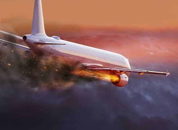 soñar con accidente de avión